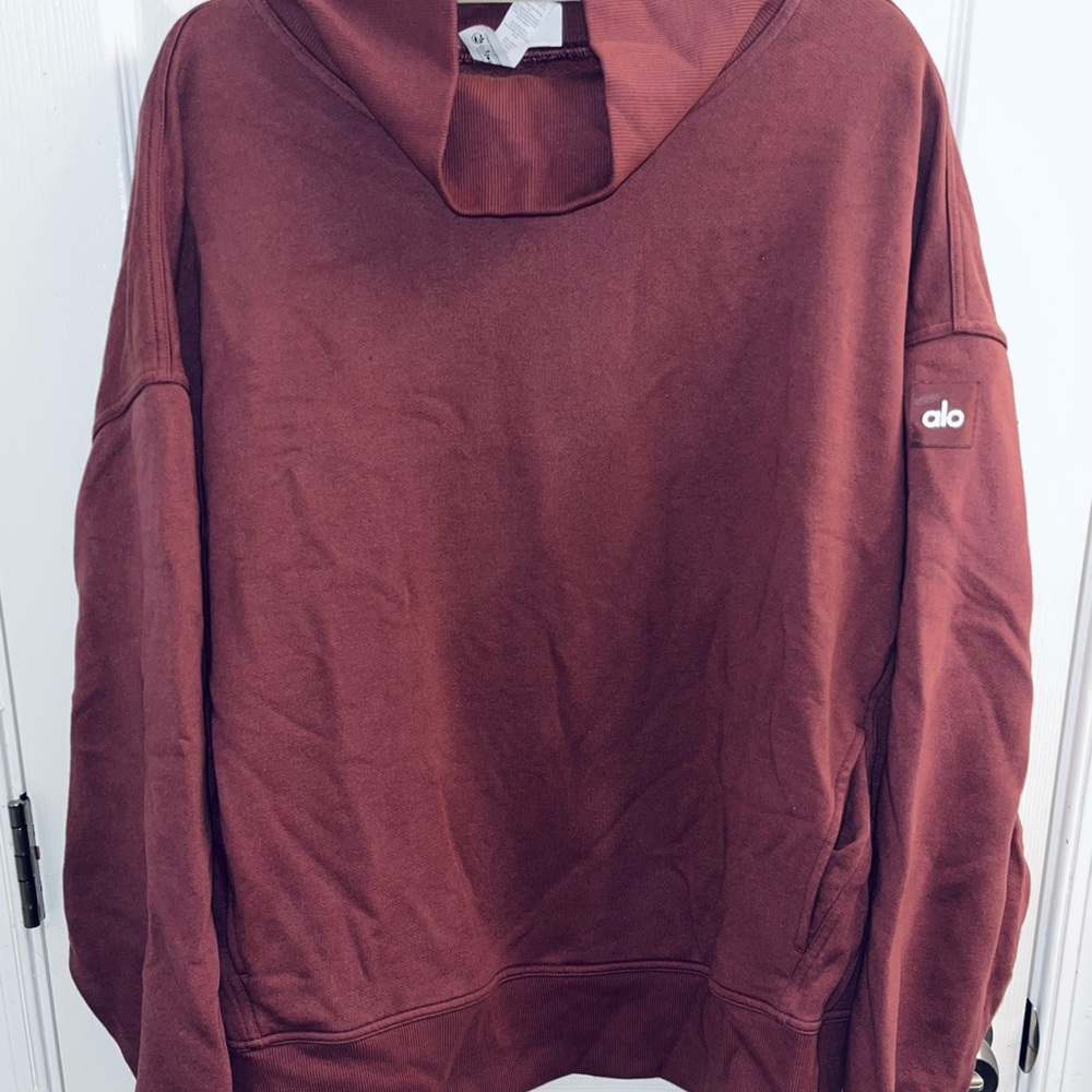 Alo Hazy Mock Neck Pullover